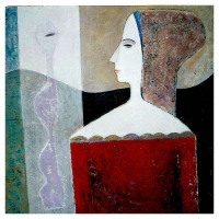 "Peinture" - Acrylique sur panneau -2004