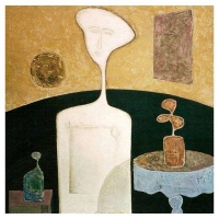 "Peinture" - Acrylique sur panneau -2004