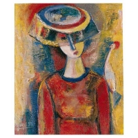 "Peinture" - Acrylique sur panneau -1994